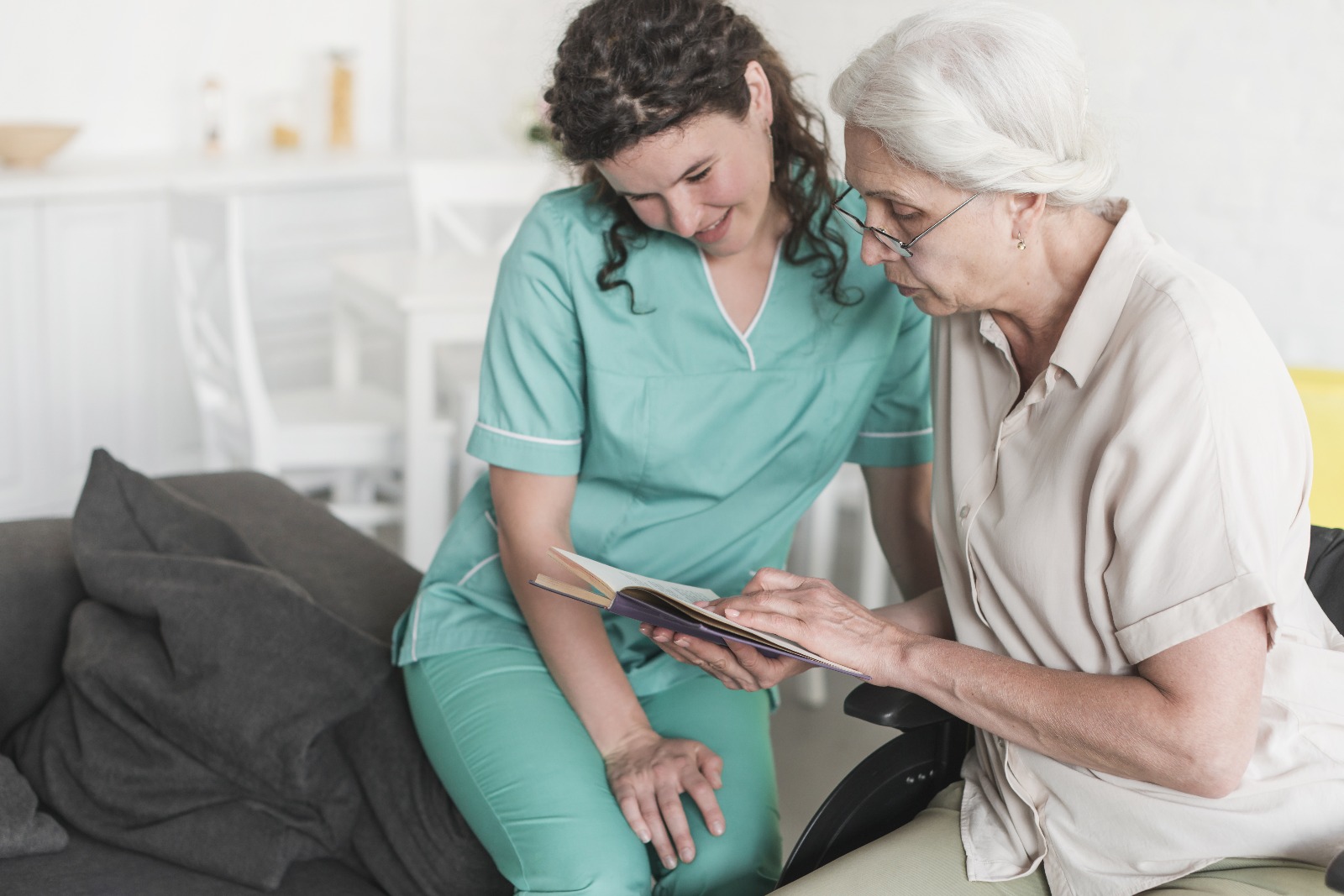 Soft background texture